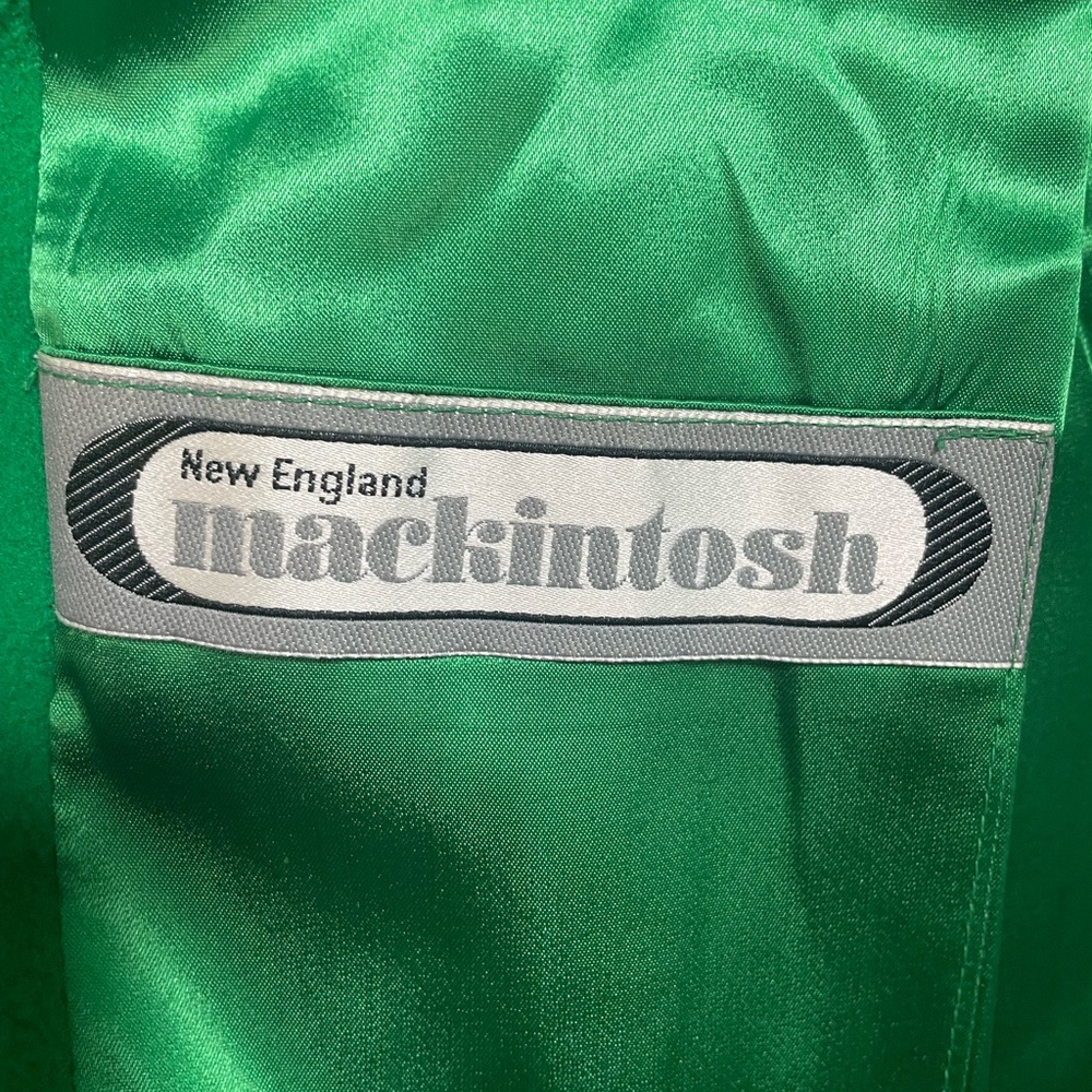 Vintage Mackintosh Authentic Peacoat – Kelly Green 100% Wool – Made in USA - Picture 9 of 12